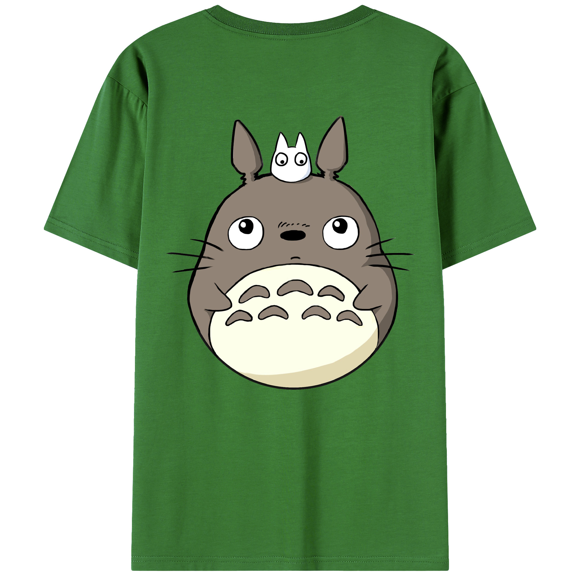 （画像用） となりのトトロ 草壁メイ 草壁サツキ My Neighbor Totoro Satsuki Kusakabe Mei Kusakabe レディース半袖Tシャツ(バックプリント)